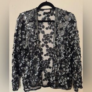 Sequin Beaded Cardigan